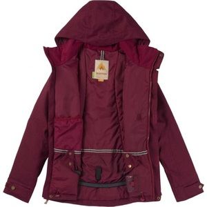 New Burton Snowboard Jacket- Sangria